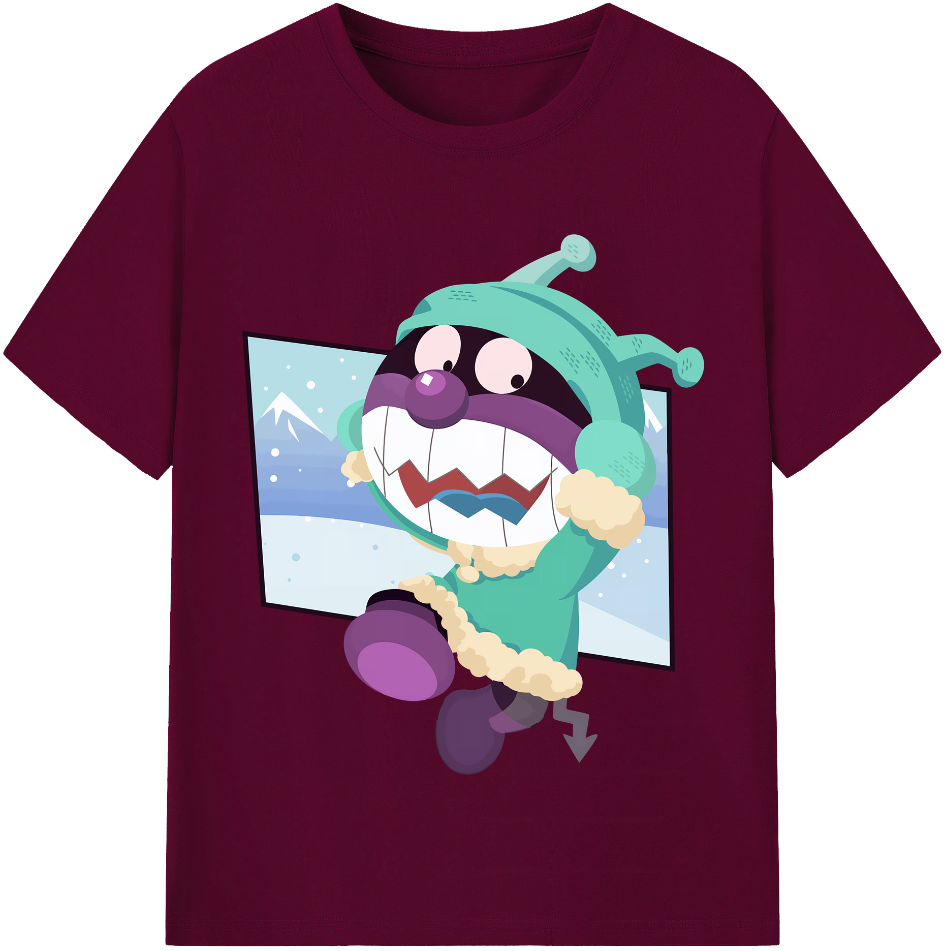 （画像用） アンパンマン Anpanman レディースカジュアルプリントTシャツ（綿100％）